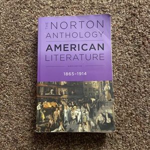 The Norton Anthology of American Literature Textbook